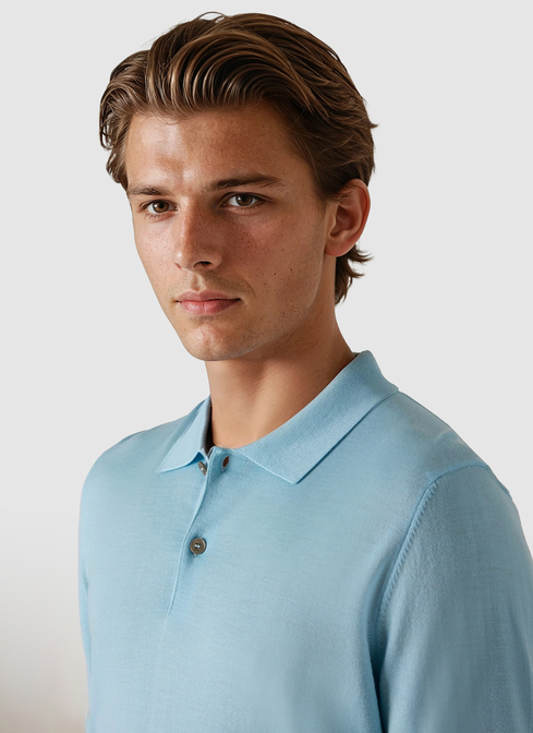 Pullover Polo 1/2 Arm width=