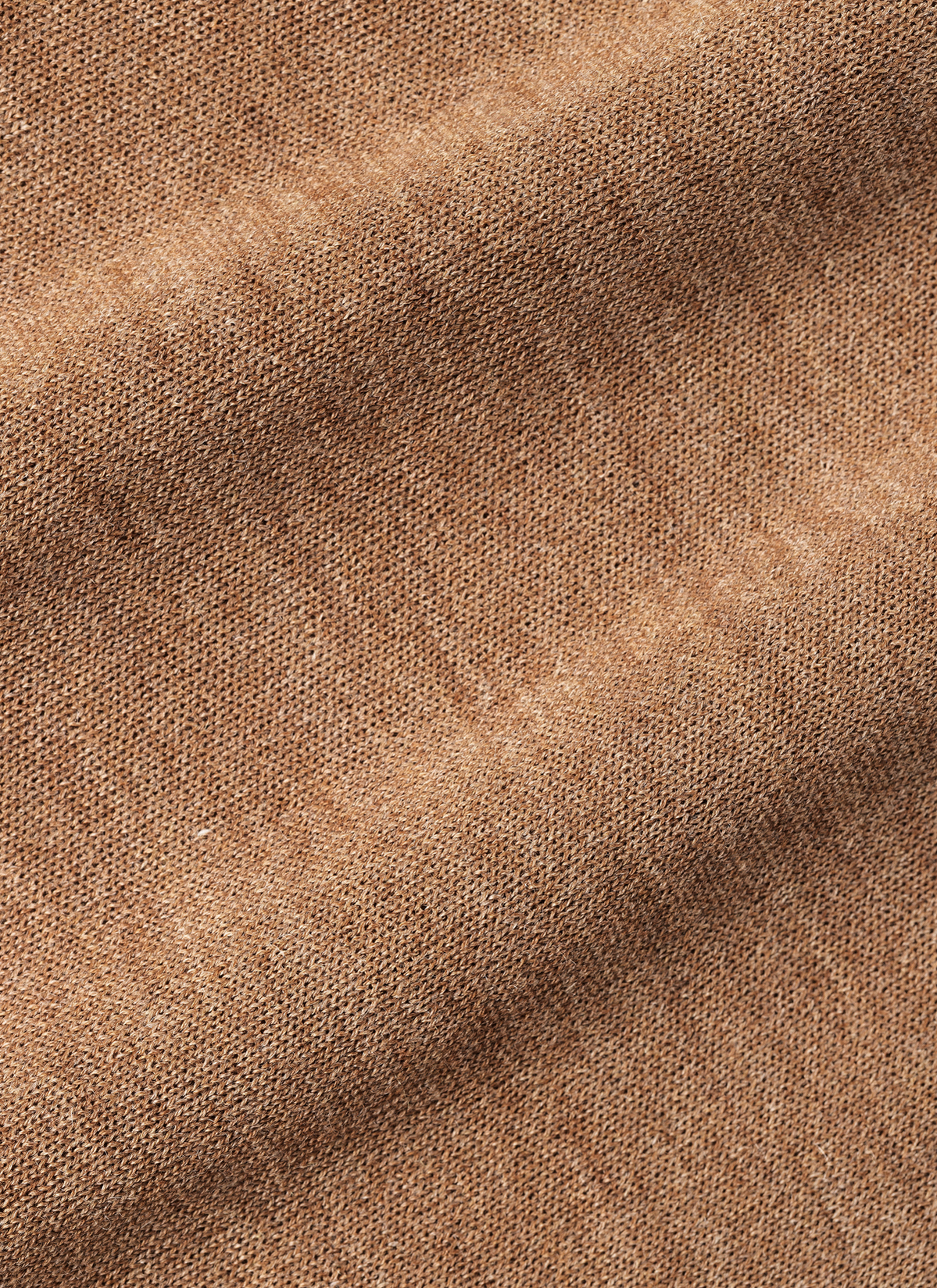 Pullover Rundhals 1/1 Arm, Nougat 