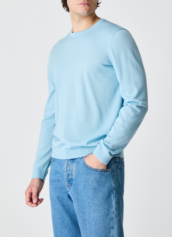 Pullover Rundhals 1/1 Arm Stream Frontansicht