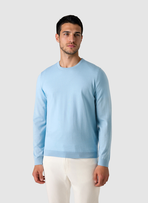 Pullover Rundhals 1/1 Arm width=