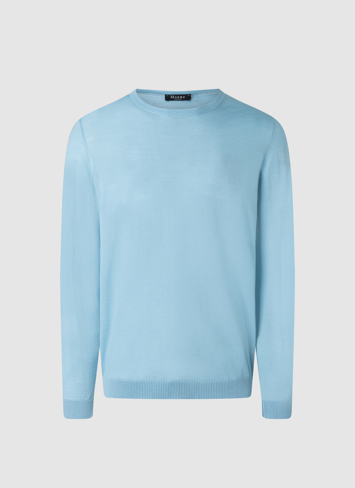Pullover Rundhals 1/1 Arm, Ocean Aqua 