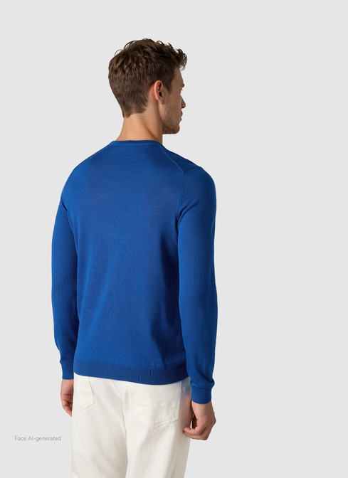 Pullover Rundhals 1/1 Arm width=