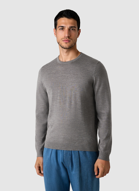 Pullover Rundhals 1/1 Arm width=