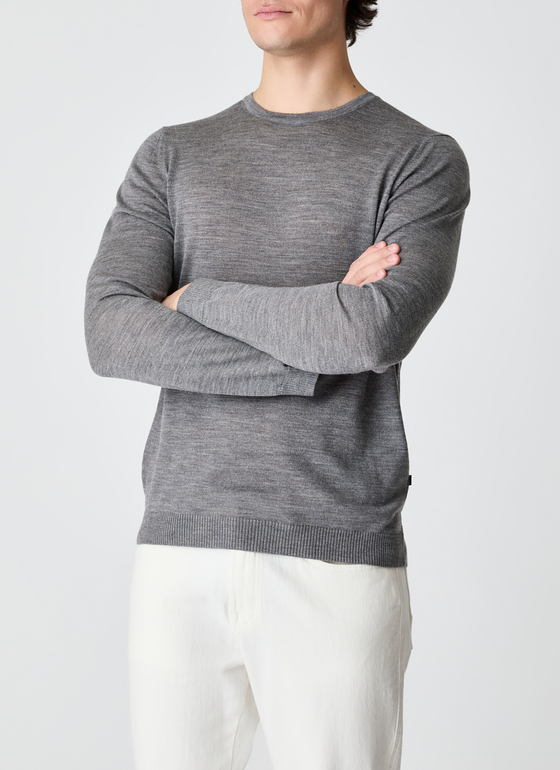 Pullover Rundhals 1/1 Arm Gresh Frontansicht