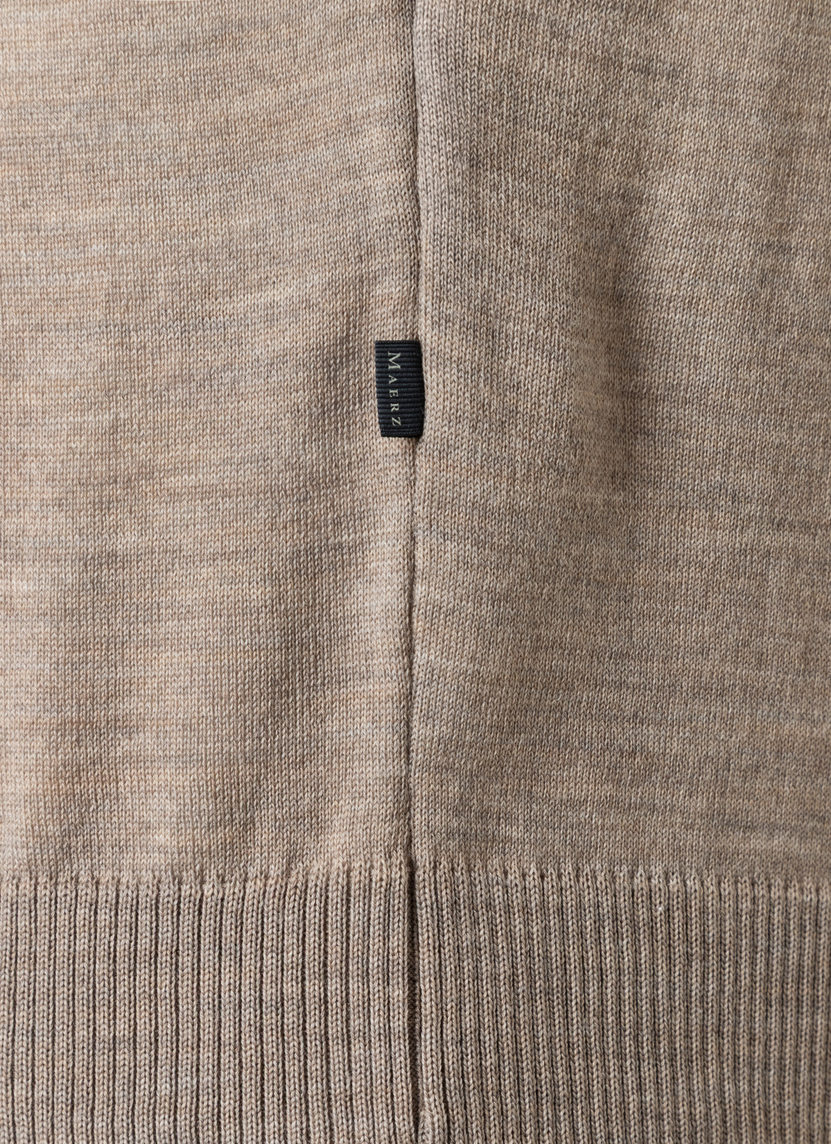 Pullover Rundhals 1/1 Arm, Iced Latte Detailansicht 1