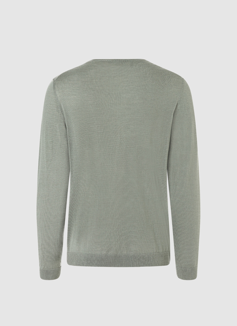 Pullover Rundhals 1/1 Arm width=