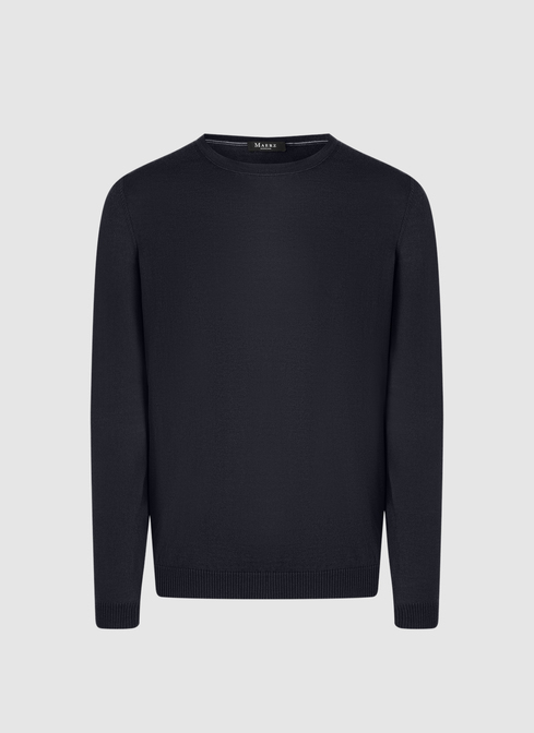 Pullover Rundhals 1/1 Arm width=