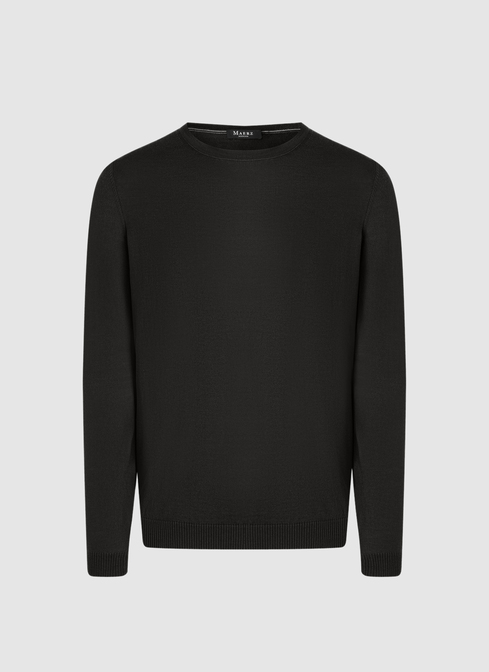 Pullover Rundhals 1/1 Arm width=