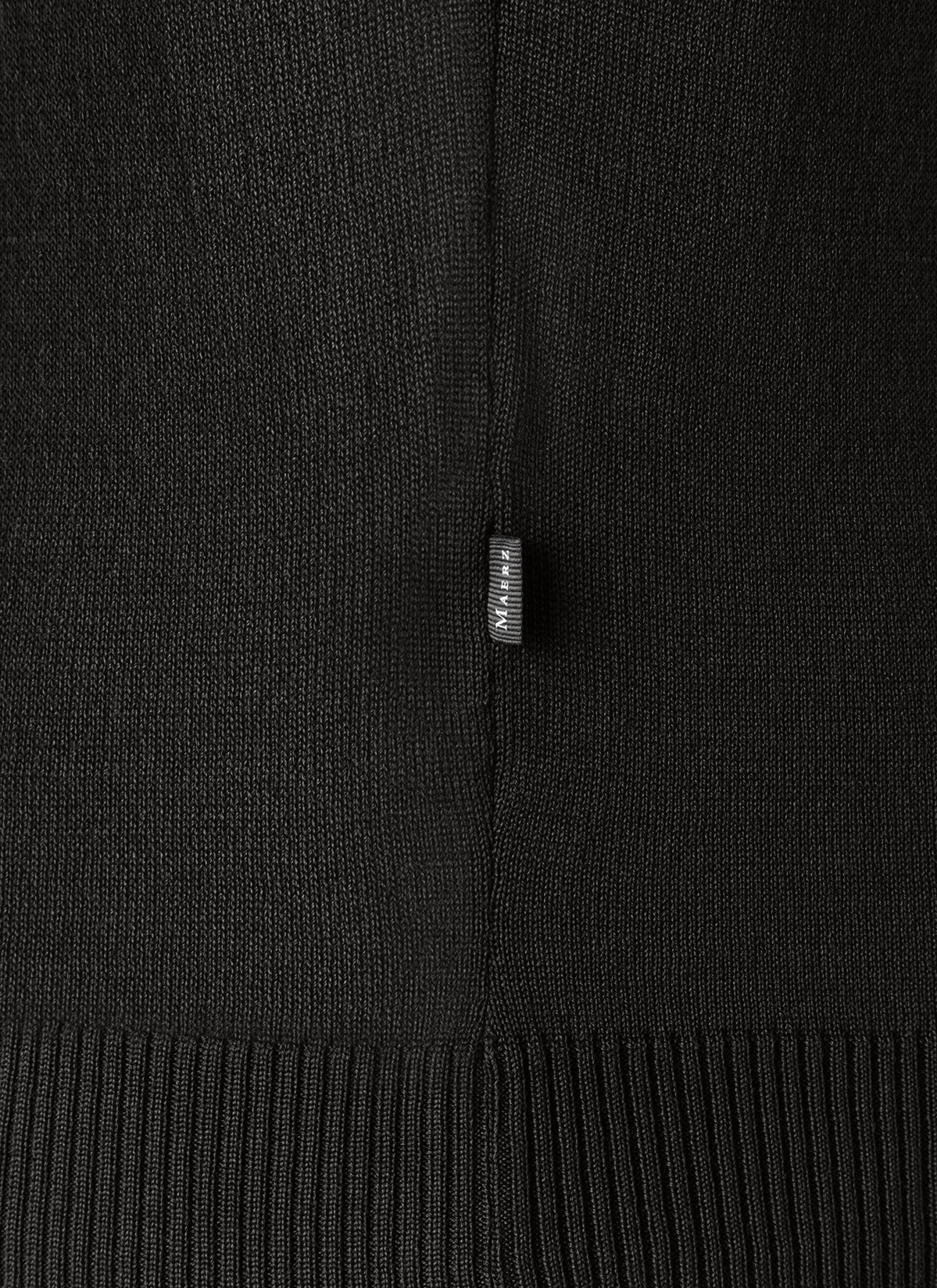 Pullover Rundhals 1/1 Arm, Black Detailansicht 1