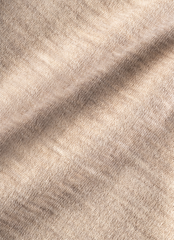 Pullover Rundhals Iced Latte Frontansicht