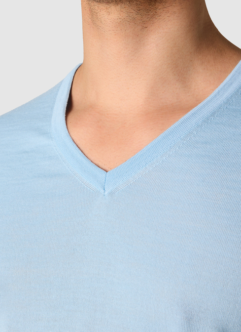 Pullover V-Ausschnitt 1/1 Arm width=