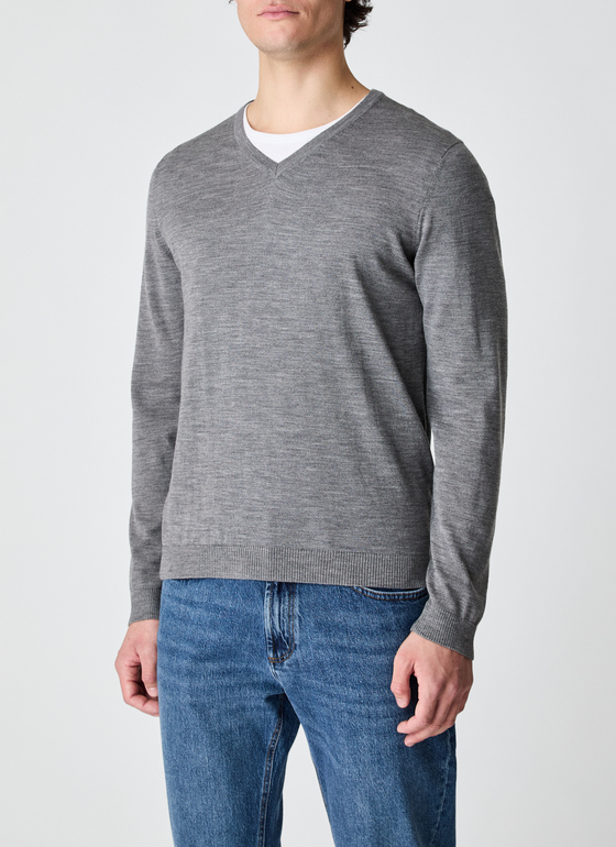 Pullover V-Ausschnitt 1/1 Arm Gresh Frontansicht