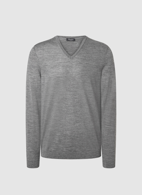 Pullover V-Ausschnitt 1/1 Arm width=