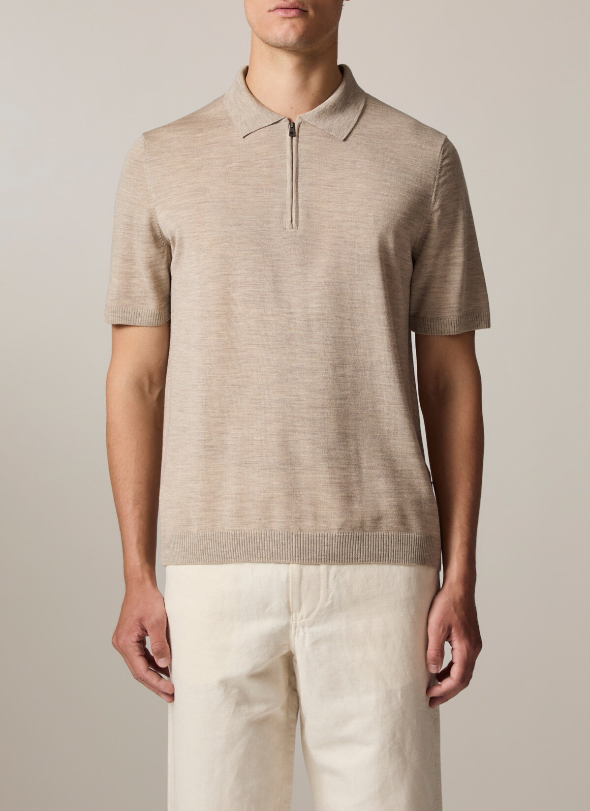 Pullover Polo 1/2 Arm, Beach Detailansicht 1