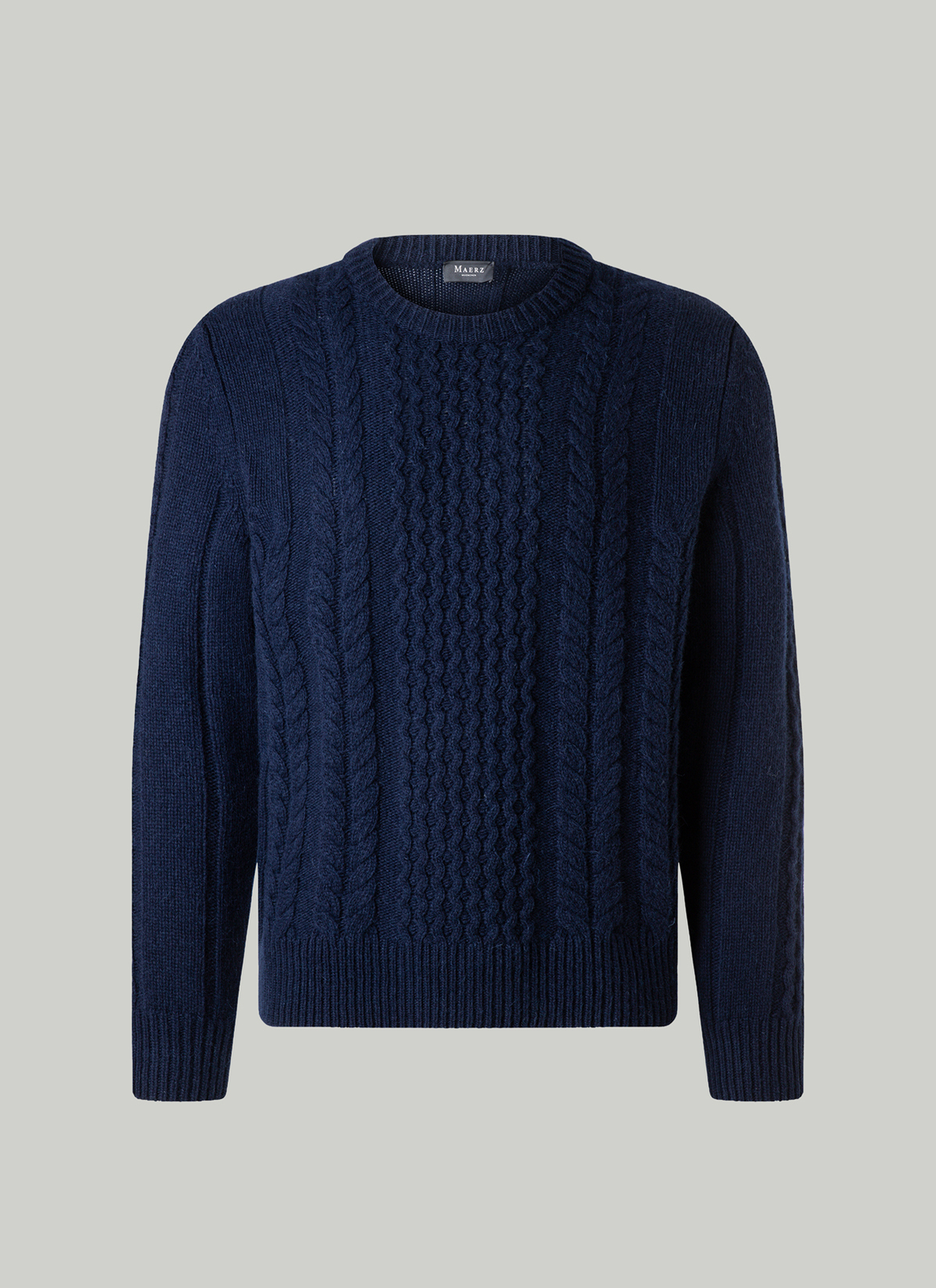 Pullover Rundhals 1/1 Arm, Navy