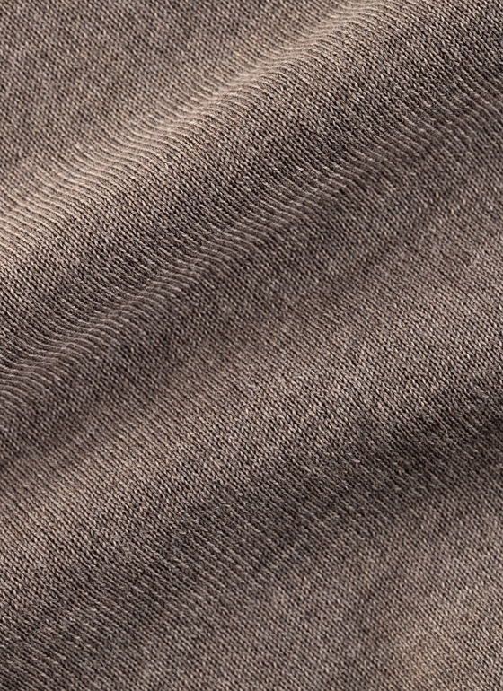 Pullover Rollkragen 1/1 Arm Brownie Frontansicht
