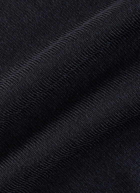 Pullover Rollkragen 1/1 Arm Navy Frontansicht