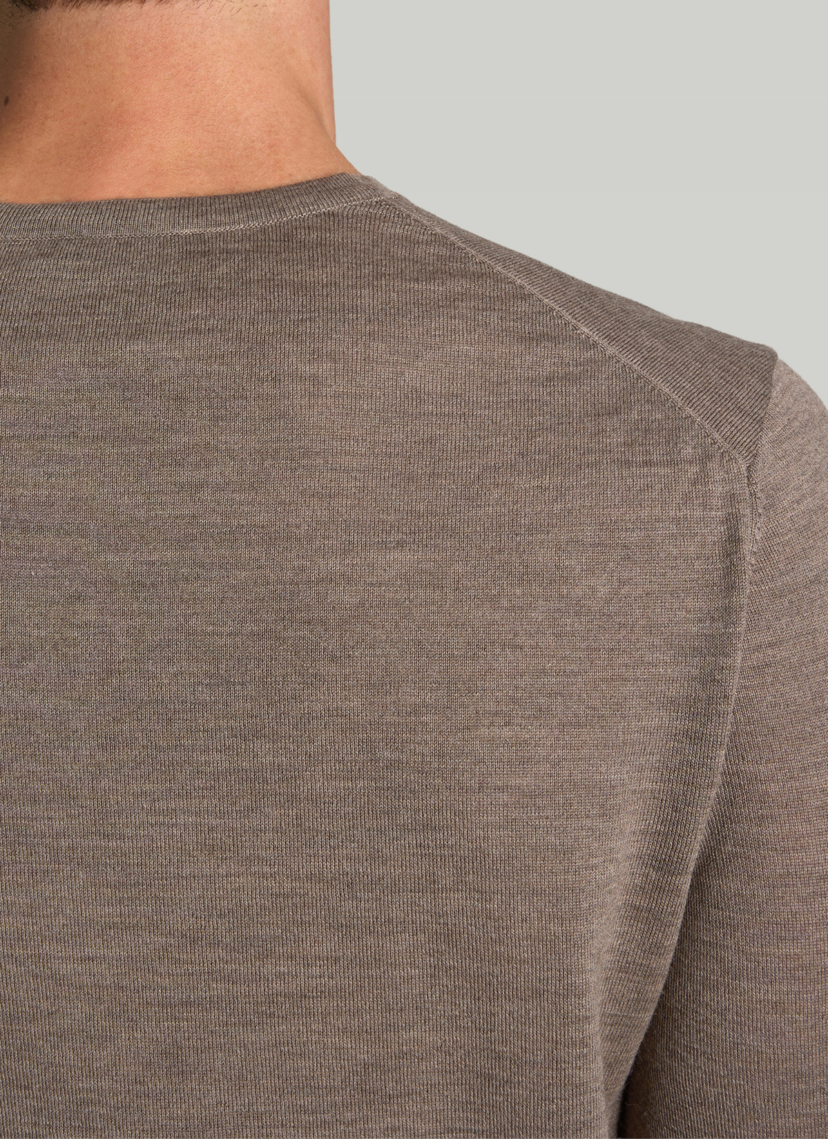 Pullover Rundhals 1/1 Arm, Brownie Detailansicht 1