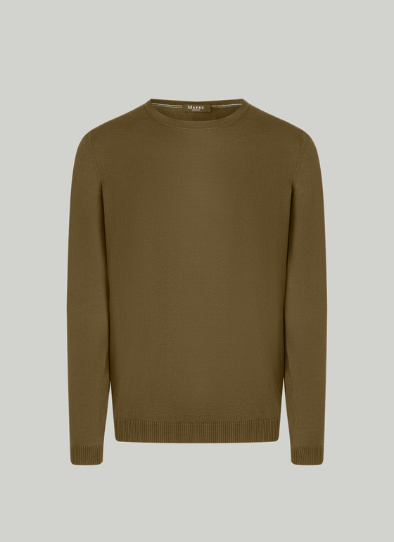 Pullover Rundhals 1/1 Arm Fresh Herbs Frontansicht
