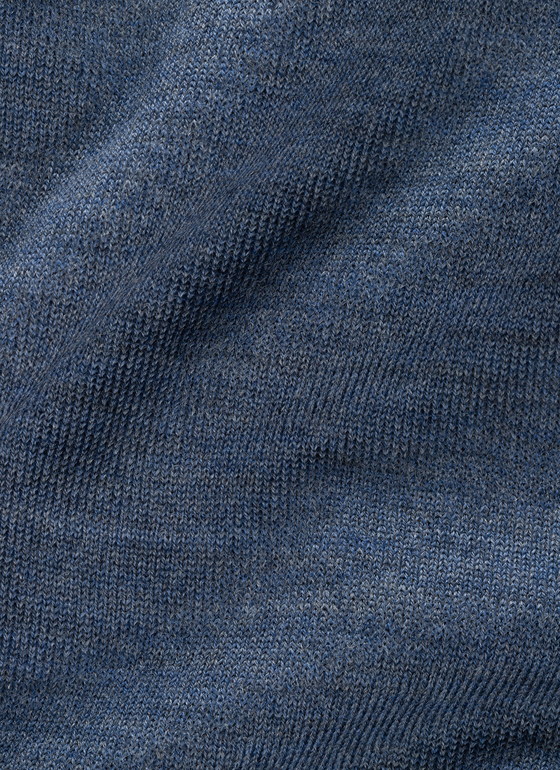 Pullover Rundhals 1/1 Arm Nimes Blue Frontansicht