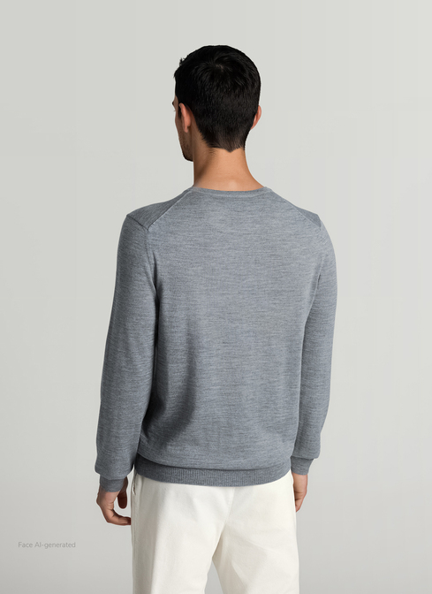 Pullover Rundhals 1/1 Arm width=