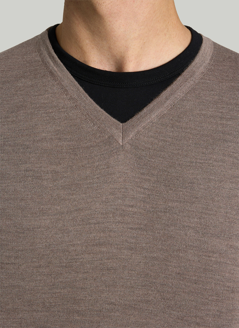 Pullover V-Ausschnitt 1/1 Arm width=