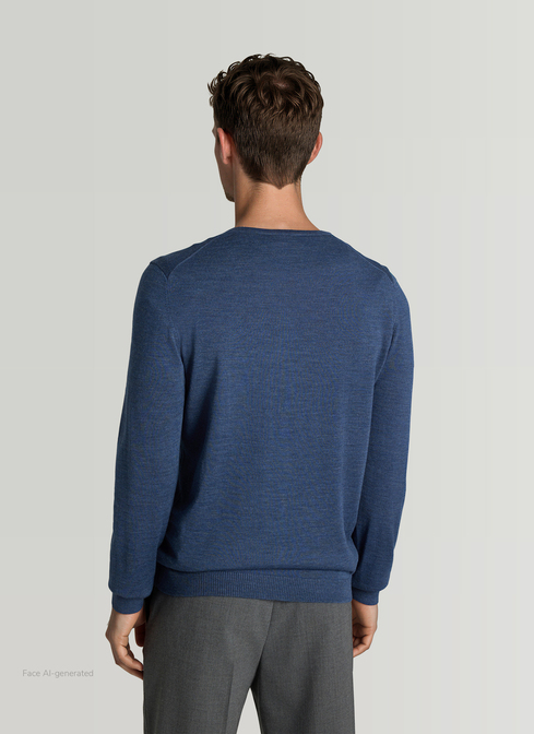 Pullover V-Ausschnitt 1/1 Arm width=