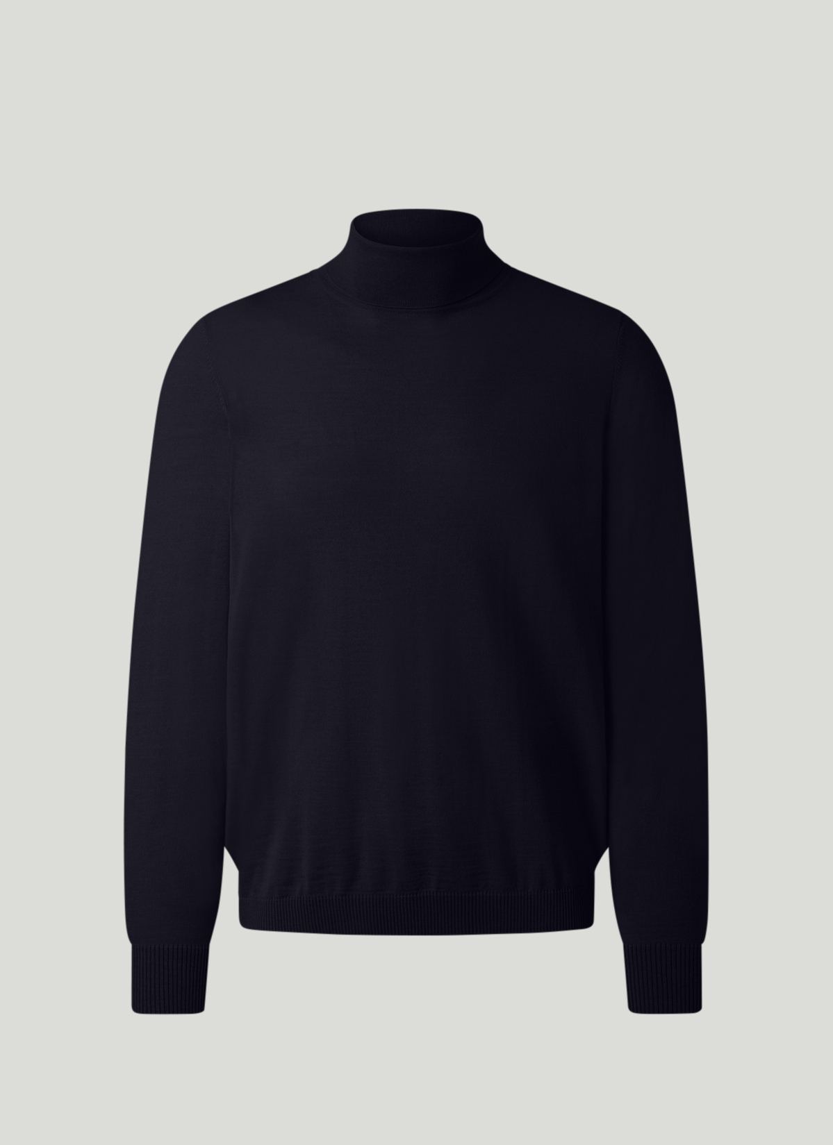 Pullover Rollkragen 1/1 Arm, Navy