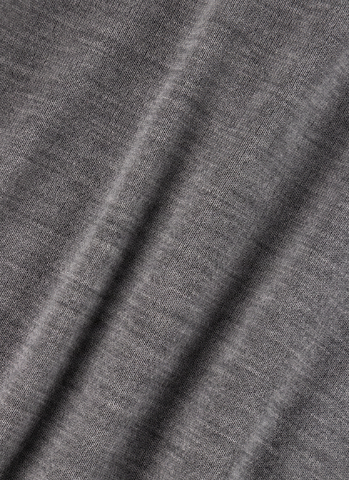 Pullover Rollkragen 1/1 Arm, Shark Skin
