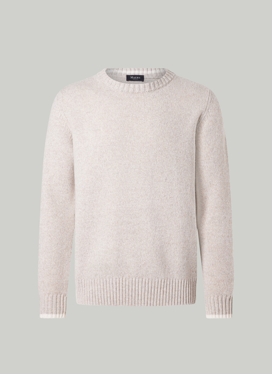 Pullover Rundhals 1/1 Arm Autumn Stone Frontansicht