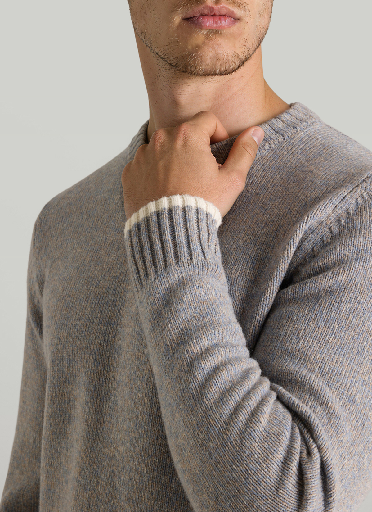 Pullover Rundhals 1/1 Arm, Beach Detailansicht 1