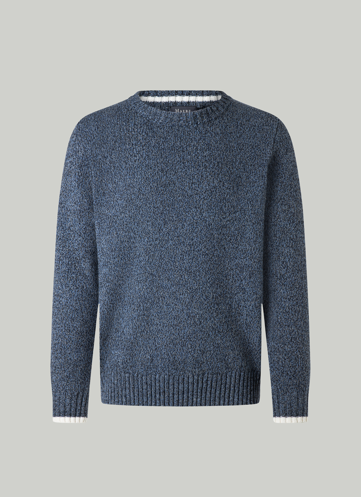 Pullover Rundhals 1/1 Arm, Nimes Blue