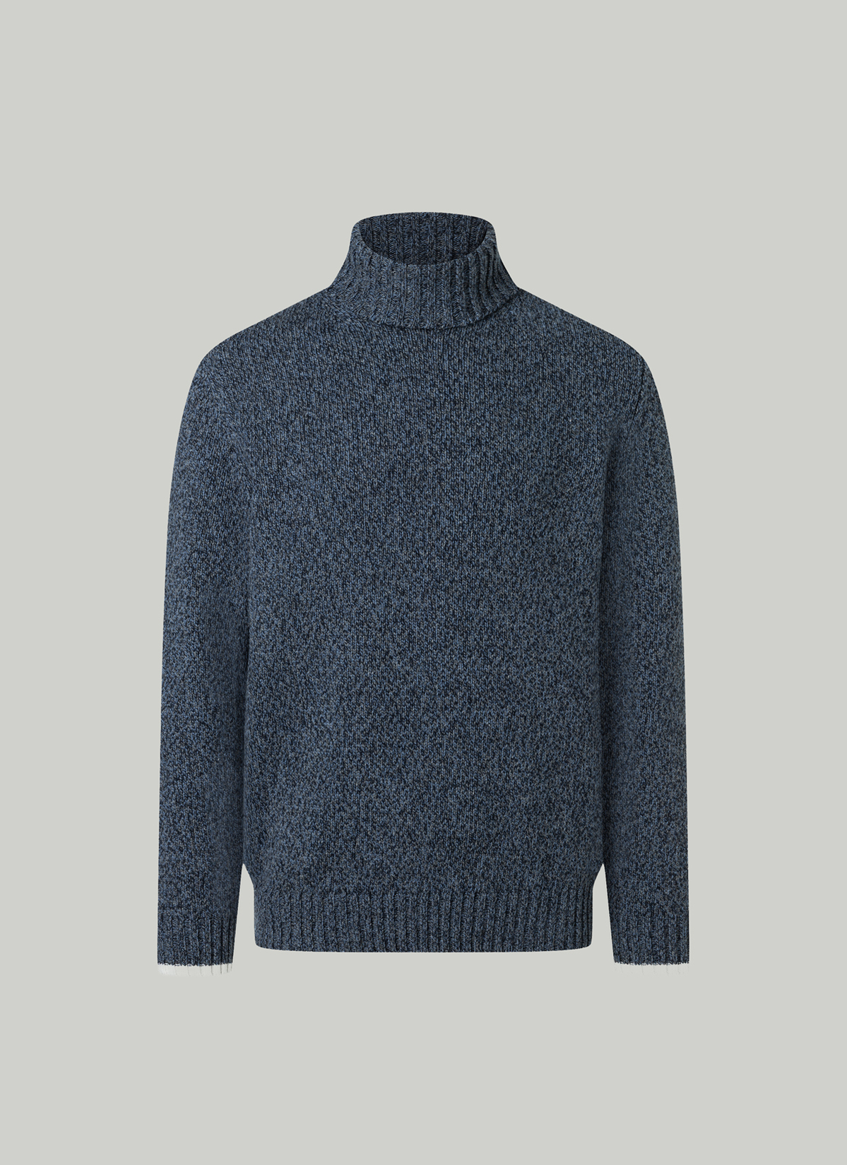 Pullover Rollkragen 1/1 Arm, Nimes Blue 
