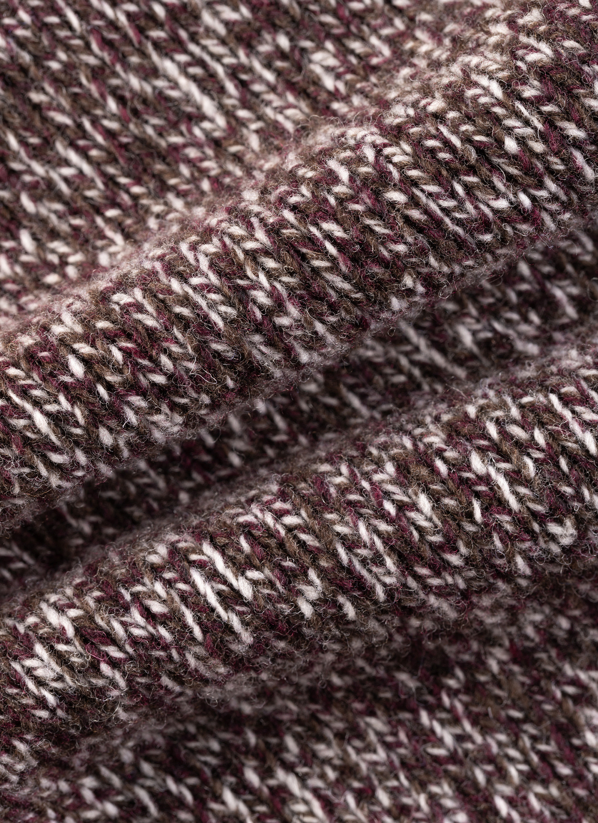 Pullover Rollkragen 1/1 Arm, Mellow Cherry 