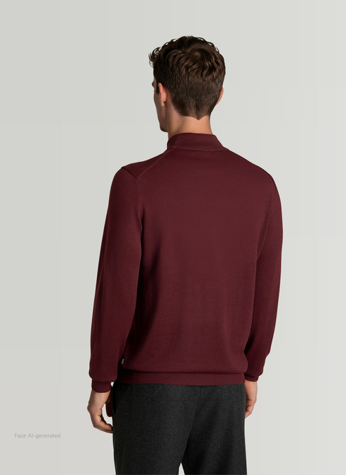 Pullover Rollkragen 1/1 Arm width=