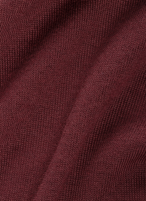 Pullover Rollkragen 1/1 Arm Barolo Wine Frontansicht