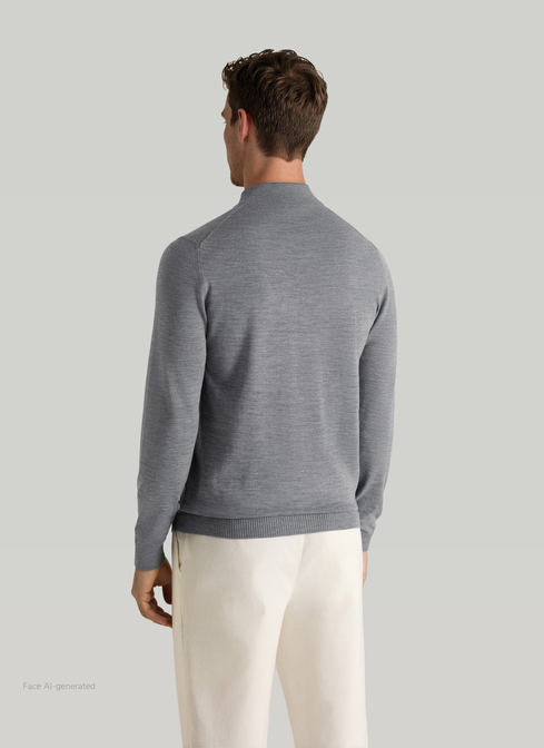 Pullover Rollkragen 1/1 Arm width=