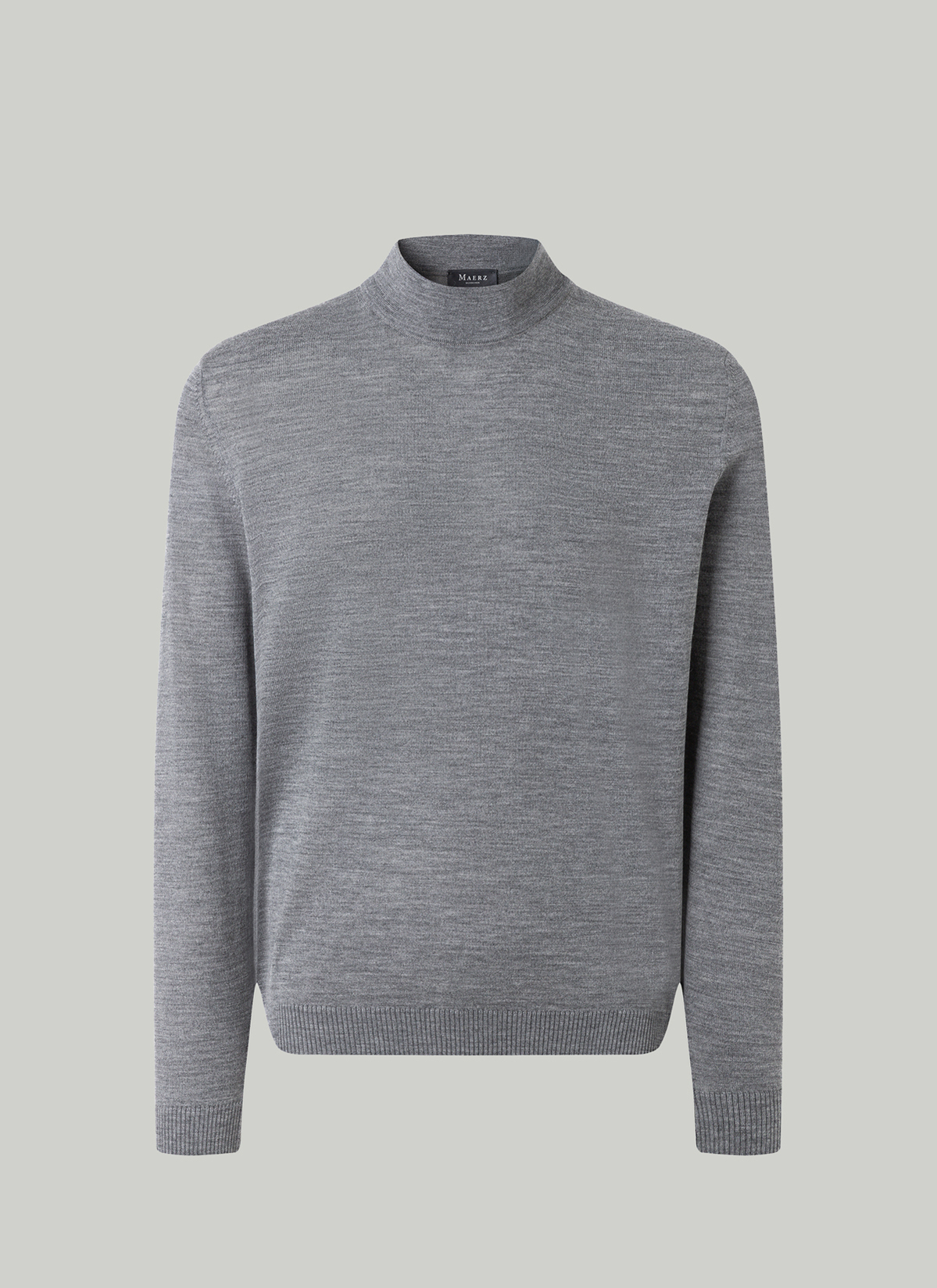 Pullover Rollkragen 1/1 Arm, Shark Skin
