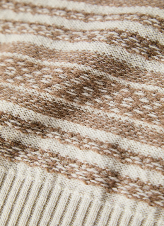 Pullover Rundhals 1/1 Arm Mascarpone Cream Frontansicht
