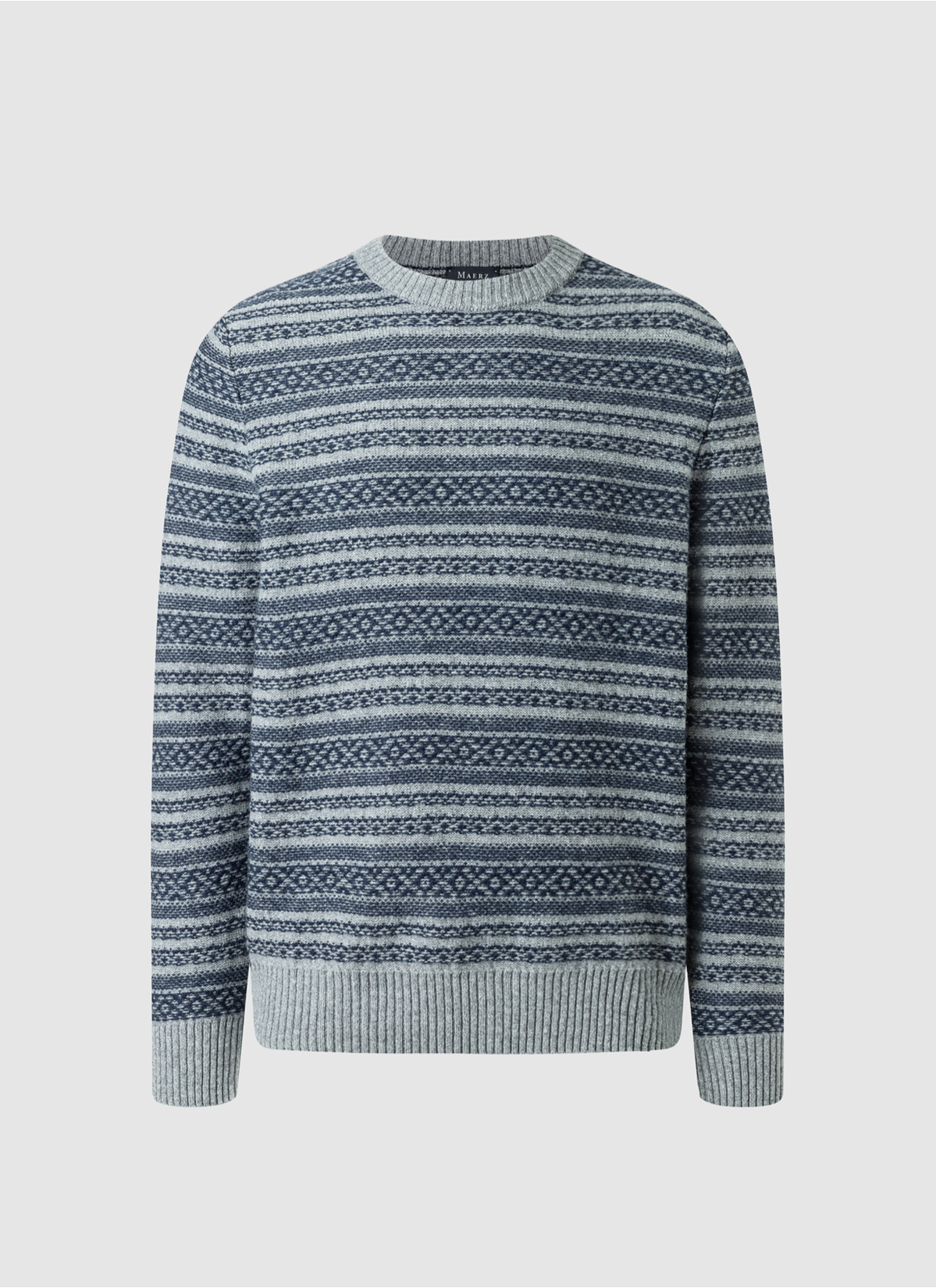 Pullover Rundhals 1/1 Arm, Mercury Grey 