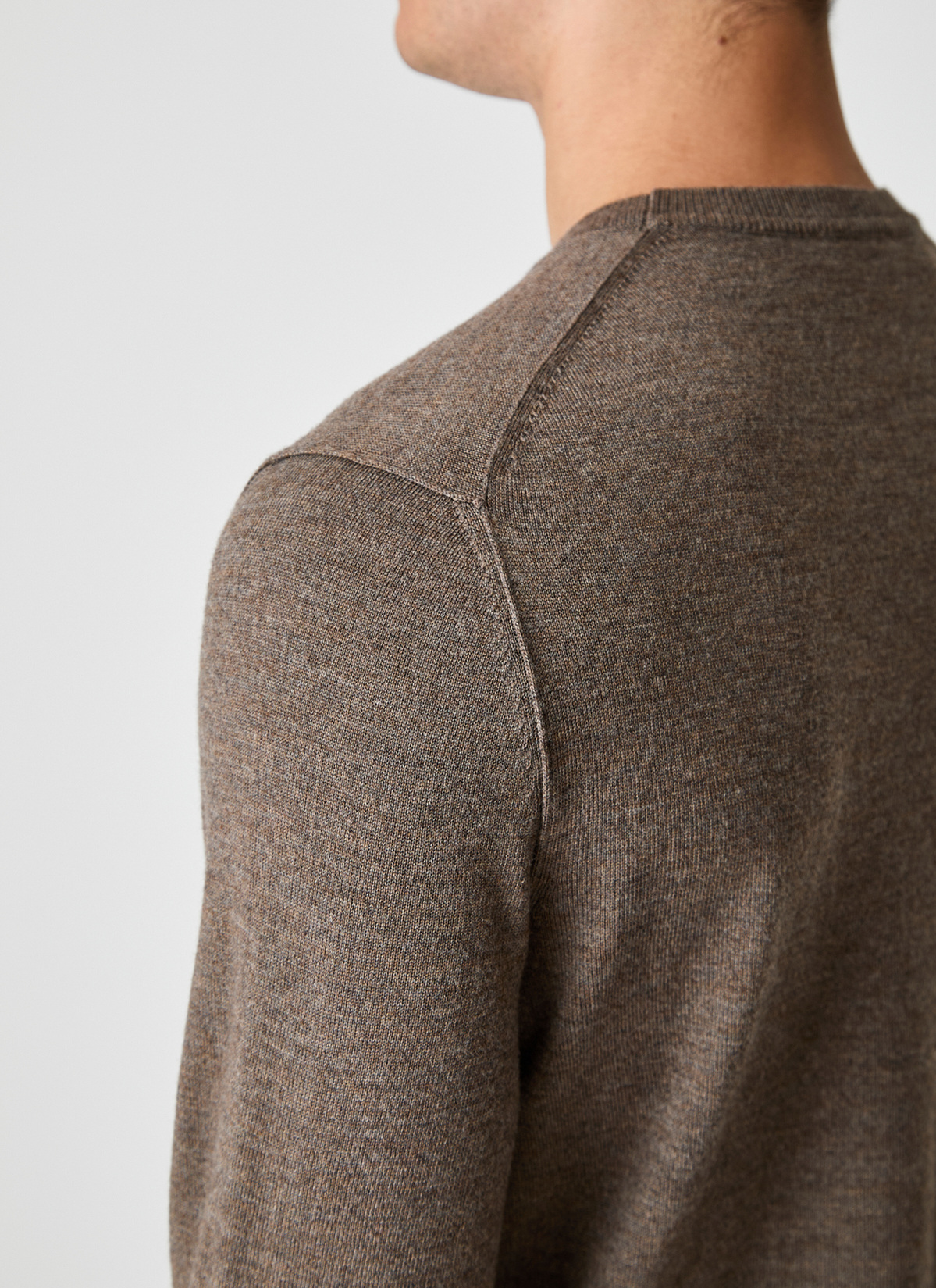 Pullover Rundhals 1/1 Arm, Hardwood Detailansicht 2