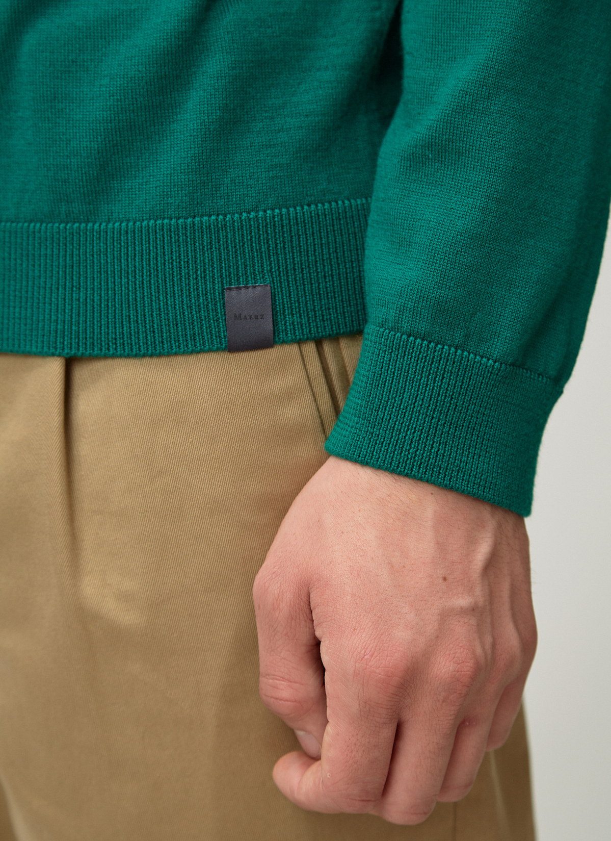 Pullover Rundhals 1/1 Arm, Deep Meadow Detailansicht 2