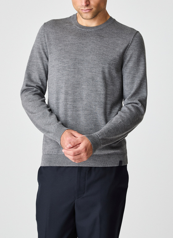 Pullover Rundhals 1/1 Arm Gresh Frontansicht