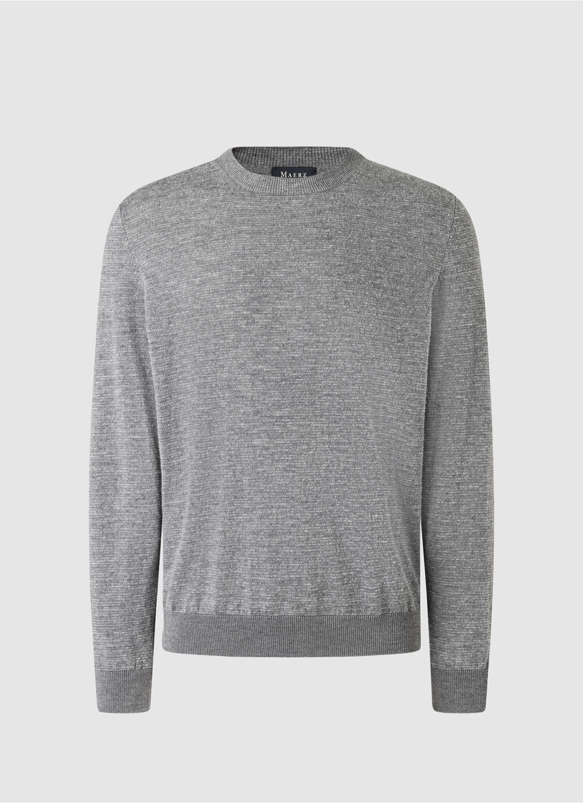 Pullover Rundhals 1/1 Arm, Smoky Grey 