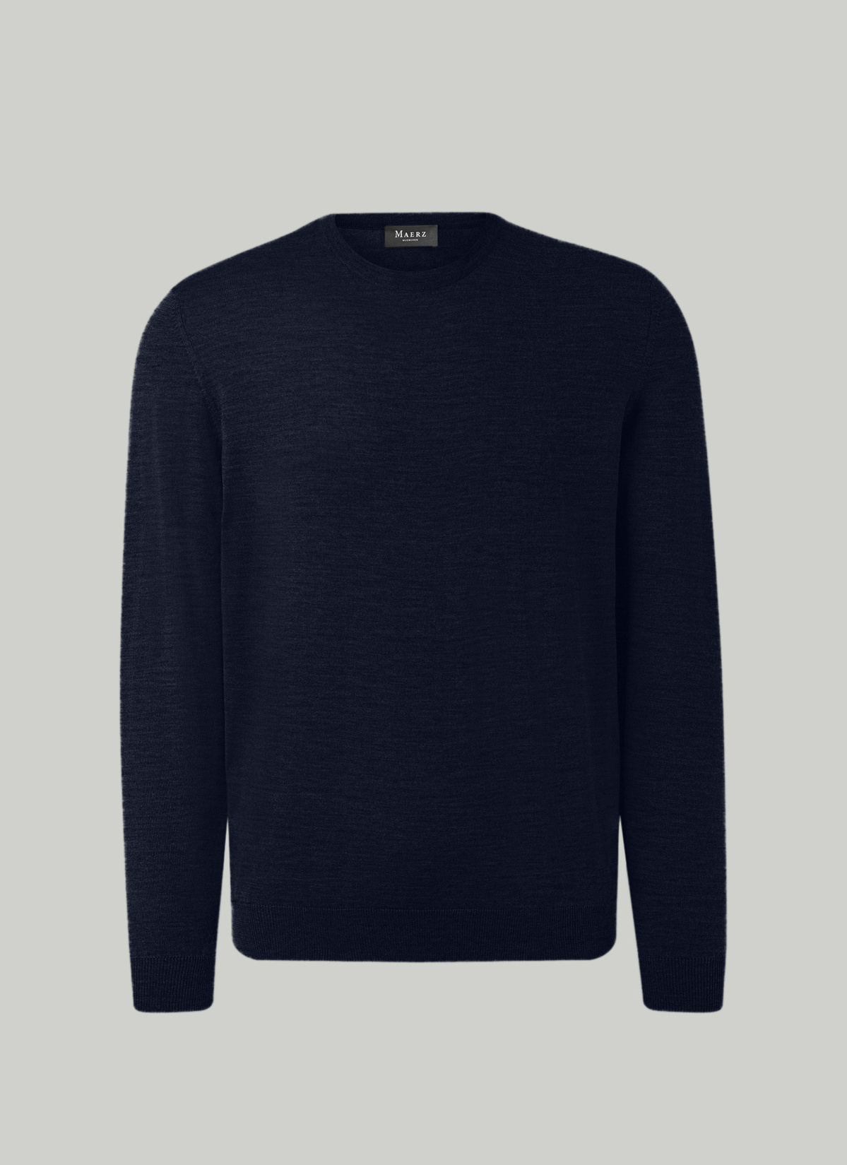 Pullover Rundhals 1/1 Arm, Midnight Blue