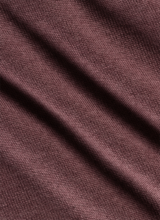Pullover Rundhals 1/1 Arm Mellow Cherry Frontansicht