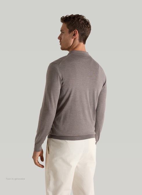 Pullover Polokragen width=