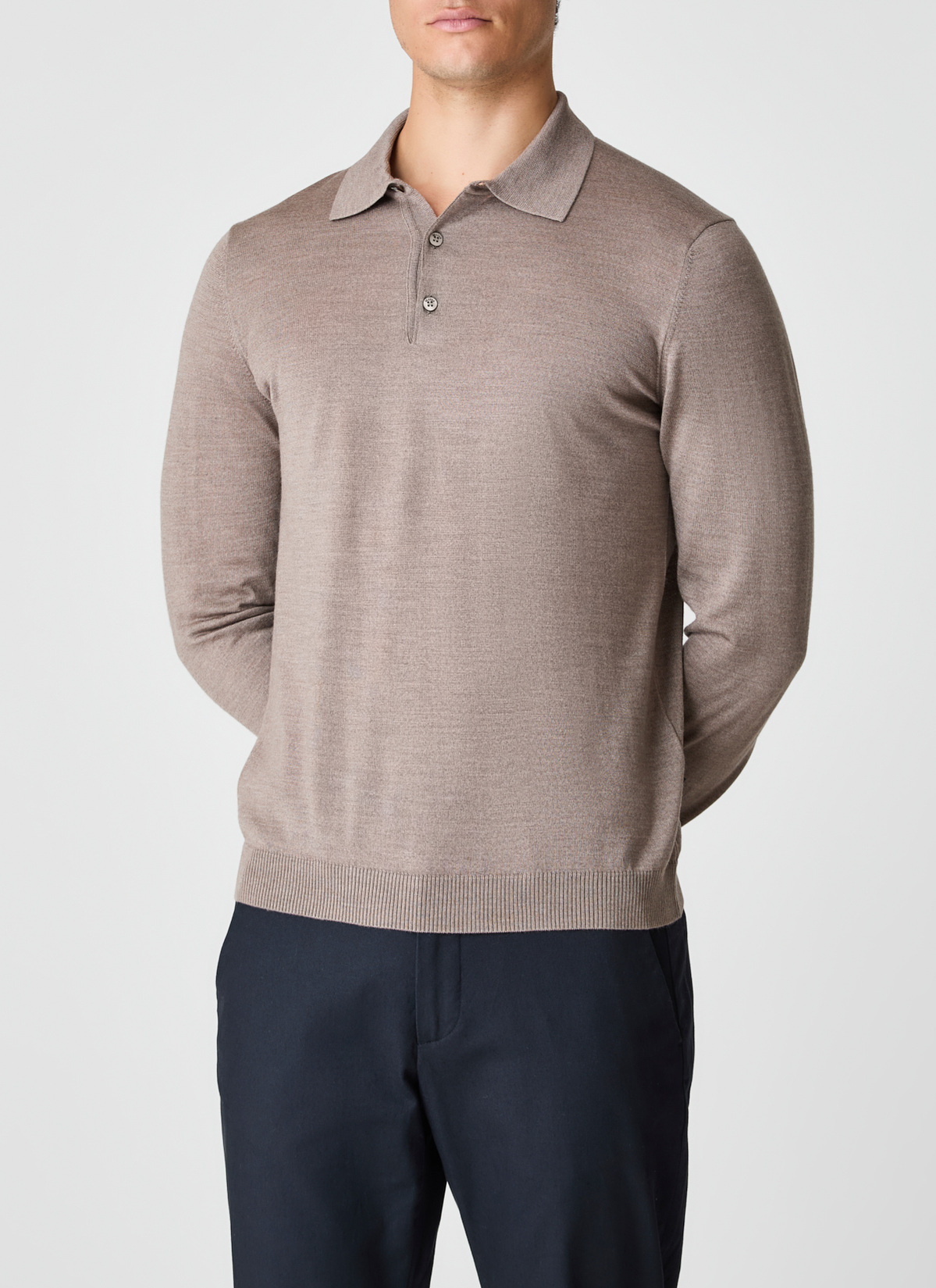 Pullover Polokragen, Twig Detailansicht 1