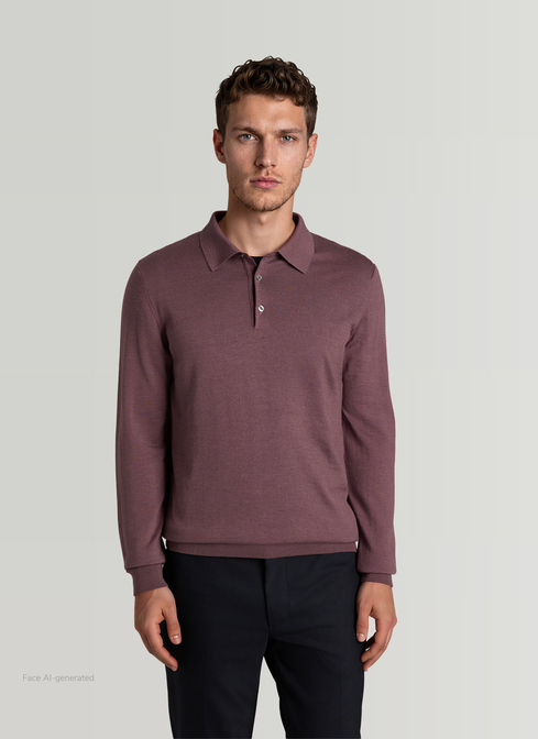 Pullover Polokragen width=