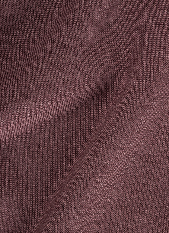 Pullover Polokragen Mellow Cherry Frontansicht